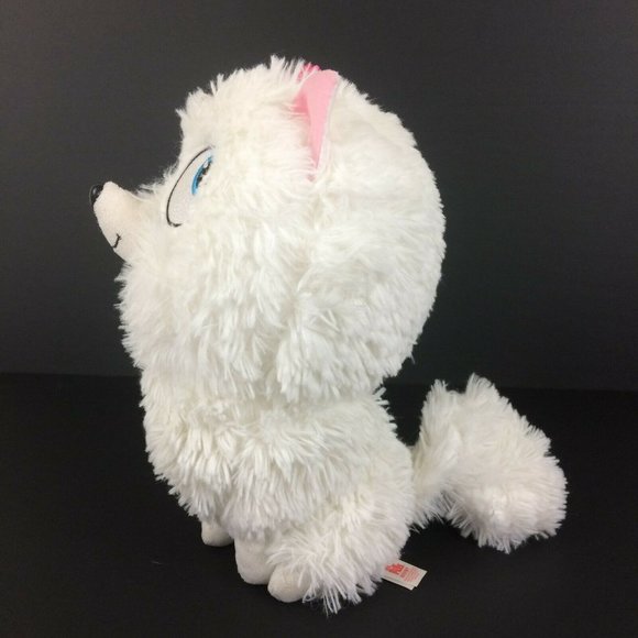 Ty Beanie Babies Secret Life of Pets Gidget Plush 9" White Pomeranian Dog Toy - Picture 3 of 10